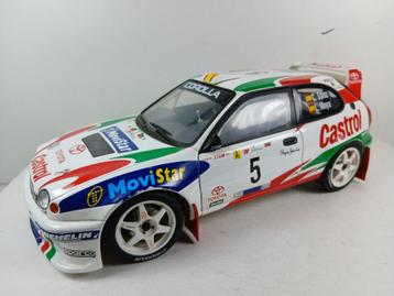 autoart 1/18 toyota corolla rally # 5 beschikbaar voor biedingen