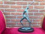 modern bronzen beeld van een danser, Ophalen of Verzenden