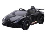 Elektrische Kinderauto Lamborghini Huracan Zwart en Roze!, Ophalen of Verzenden, Nieuw