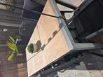 Tuintafel, Tuin en Terras, Tuintafels, Ophalen, Zo goed als nieuw, Rechthoekig, Hout