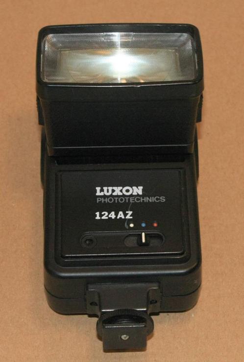 Luxon flitser, Audio, Tv en Foto, Fotografie | Flitsers, Gebruikt, Overige merken, Kantelbaar, Ophalen of Verzenden