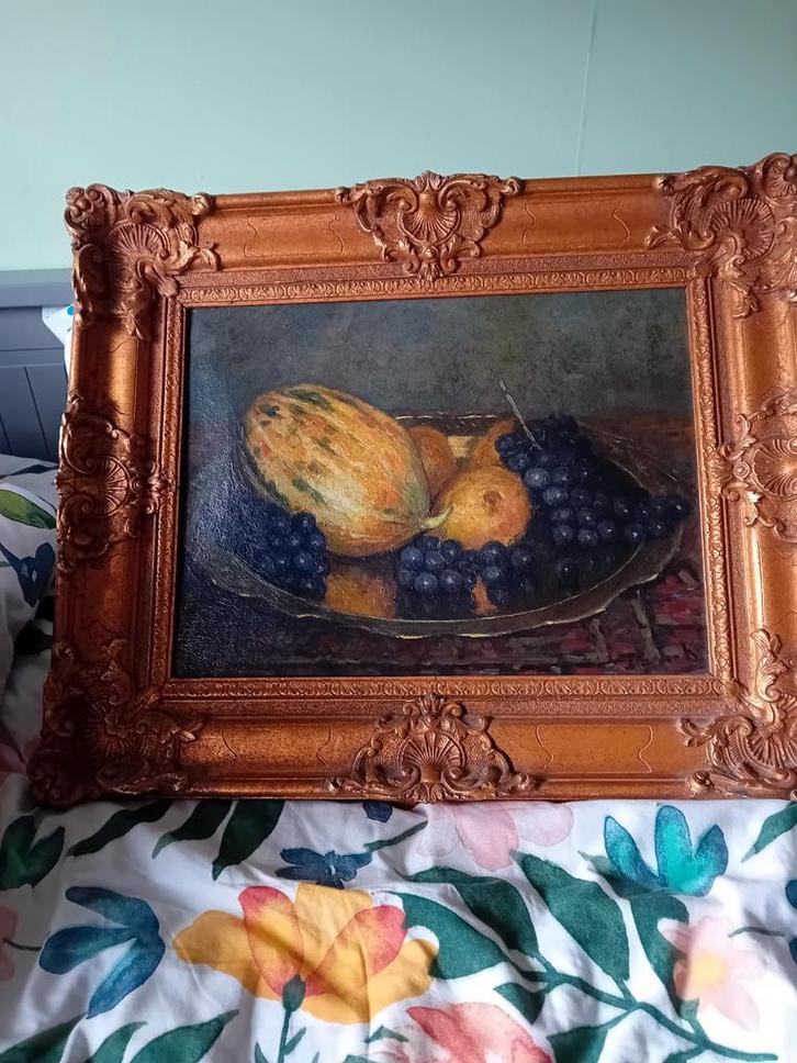 Stilleven met fruit,  J. A. Diemer Kool, ca. 1930, Antiek en Kunst, Kunst | Schilderijen | Klassiek, Ophalen of Verzenden