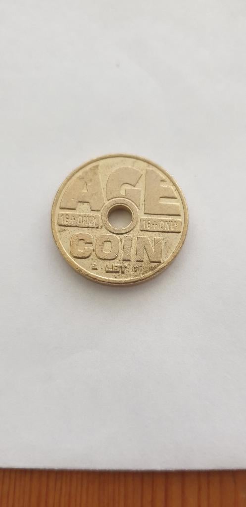 3026 age coin let, Postzegels en Munten, Penningen en Medailles, Verzenden, Overige materialen