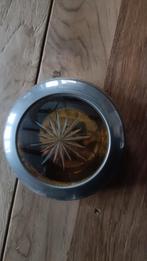 Vintage Zilveren Sieradendoosje met Kristal, Antiek en Kunst, Antiek | Goud en Zilver, Ophalen of Verzenden