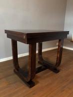 Art deco tafel tafeltje palisander, Ophalen