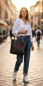 Valentino Shopper met gouden details, Ophalen of Verzenden, Nieuw, Zwart, Shopper