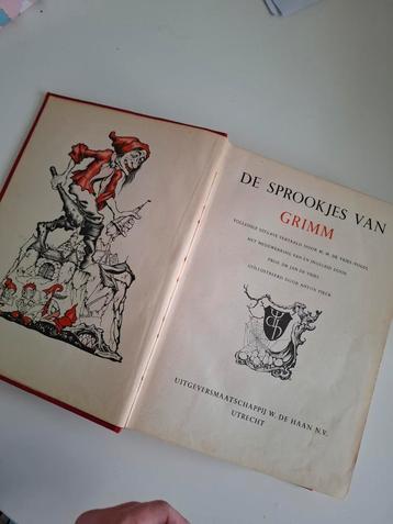 Vintage Sprookjesboek - Grimm, Anton Pieck beschikbaar voor biedingen