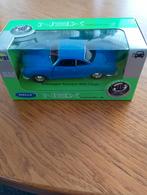 Te koop welly V.W Karmann Ghia Coupe kleur blauw, Ophalen, Zo goed als nieuw, Auto, Overige merken