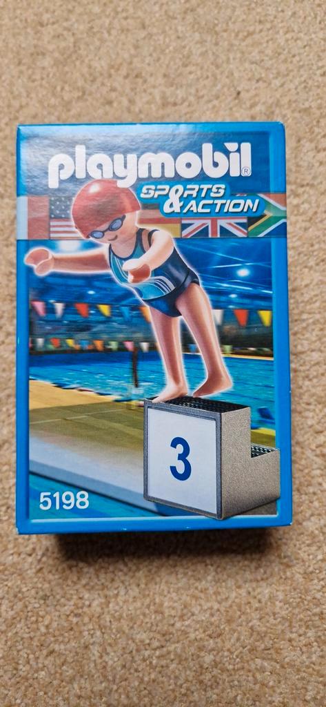 Playmobil Zwemster 5198 - Nieuw in doos, Hobby en Vrije tijd, Modelbouw | Auto's en Voertuigen, Nieuw, Groter dan 1:32, Overige merken