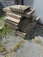Gebruikte Terrastegels Beton, Tuin en Terras, Tegels en Klinkers, Ophalen, Gebruikt, Minder dan 5 m², Beton