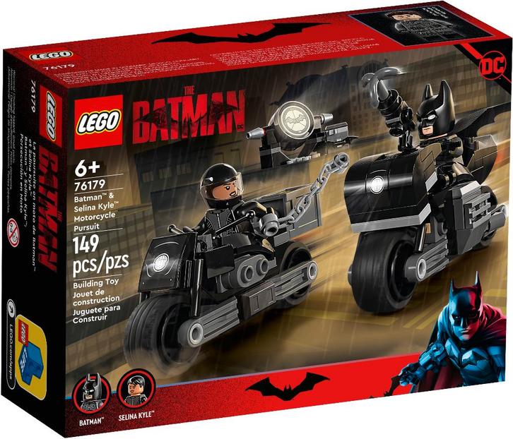 Lego 76179 Batman en Selina Kyle Motorachtervolging NIEUW, Kinderen en Baby's, Speelgoed | Duplo en Lego, Nieuw, Lego, Complete set