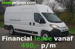Fiat Ducato MAXI 35 140PK L4H3 FINANCIAL LEASE AANBIEDING, Auto's, Bestelauto's, Voorwielaandrijving, Stof, 4 cilinders, Startonderbreker