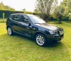 BMW X3 35I Xdrive Aut8 Zwart, Auto's, Automaat, 1780 kg, Stoelverwarming, 2000 kg
