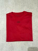 Calvin Klein Rood T-Shirt - Maat M, Ophalen of Verzenden, Zo goed als nieuw, Maat 48/50 (M), Rood