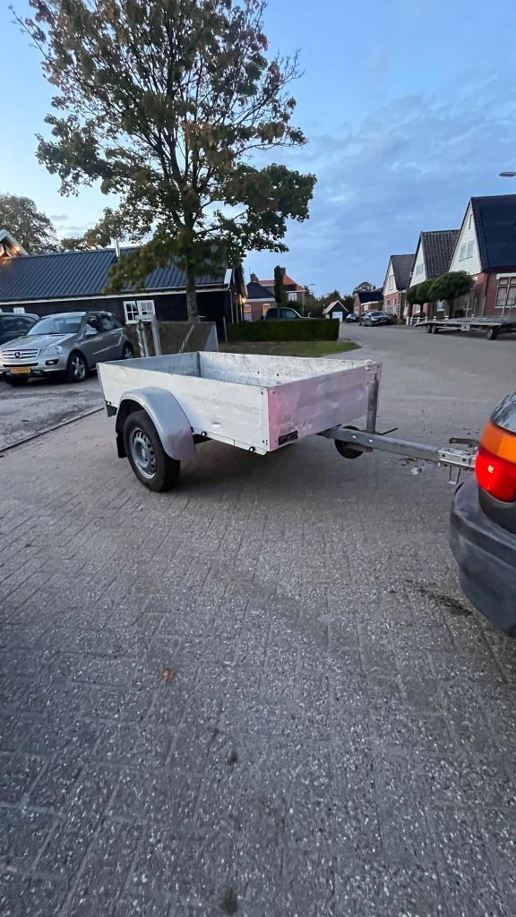 Anssems enkelasser 750KG, Auto diversen, Aanhangers en Bagagewagens, Gebruikt, Ophalen