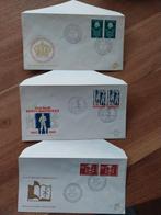 3 afwijkende Nederlandse blanco FDC's E 66/70/77 ., Postzegels en Munten, Postzegels | Eerstedagenveloppen, Ophalen of Verzenden