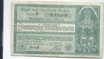20 Miljoen mark serie D 1923 stad Aachen Duitsland, Postzegels en Munten, Bankbiljetten | Europa | Niet-Eurobiljetten, Ophalen