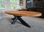 Salontafel mangohout, Ophalen, 100 tot 150 cm, 50 tot 100 cm, Zo goed als nieuw