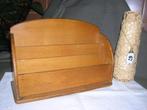 oude houten brievenbak 3 vakjes kleiner model postbakje, Antiek en Kunst, Ophalen of Verzenden
