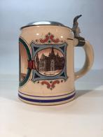 Antieke bierpul uit Keulen Mettlach, Antiek en Kunst, Antiek | Keramiek en Aardewerk, Ophalen of Verzenden