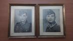 Portretfoto's Duitse Wehrmacht Soldaten., Ophalen of Verzenden, Duitsland, Foto of Poster