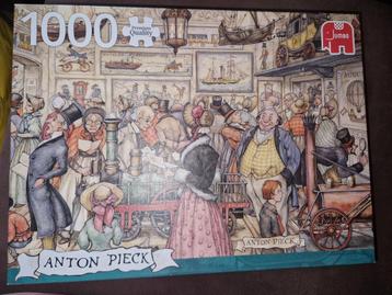 ANTON PIECK PUZZEL 1000 STUKJES IN COMPLETE EN NETTE STAAT  beschikbaar voor biedingen