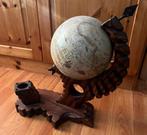 Antieke globe, Huis en Inrichting, Woonaccessoires | Wereldbollen, Ophalen of Verzenden, Zo goed als nieuw