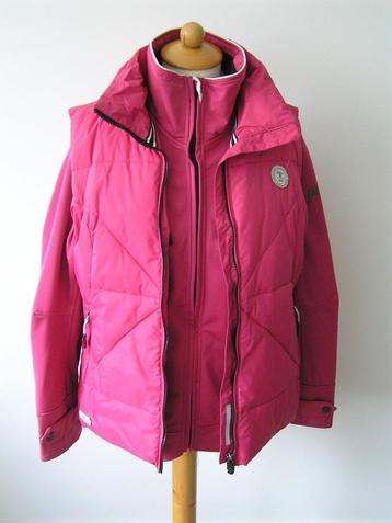 Roze Falcon windstopper met bijpassende bodywarmer. beschikbaar voor biedingen