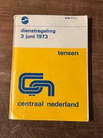 Dienstregeling Tensen & Centraal Nederland 1973, Verzamelen, Ophalen, Zo goed als nieuw, Bus of Metro, Boek of Tijdschrift