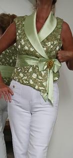 Groene feestdagen Top Zonder Mouwen, Maat 38/40 (M), Nieuw, Ophalen of Verzenden, Onbekend