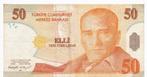 Turkije, 50 Lira, 2005, p220, Postzegels en Munten, Bankbiljetten | Azië, Midden-Oosten, Los biljet, Ophalen of Verzenden
