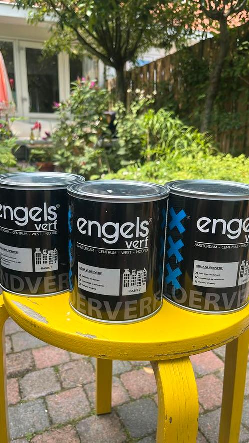 Farrow & Ball De Nimes No.299 aqua vloerverf, Doe-het-zelf en Verbouw, Verf, Beits en Lak, Nieuw, Verf, Minder dan 5 liter, Ophalen