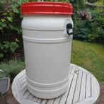 Voerton 110 liter inhoud Curtec wijdhals, wit rode deksel, Dieren en Toebehoren, Dierenvoeding, Ophalen of Verzenden, Vee
