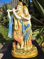 RADHA KRISHNA BEELD BRONS 28 CM, Ophalen of Verzenden, Nieuw