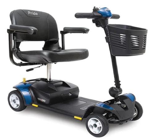 rolstoel Pride GoGo Elite Traveller 4, Diversen, Rolstoelen, Zo goed als nieuw, Elektrische rolstoel, Inklapbaar, Ophalen