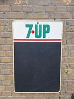 Vintage 7 UP Reclamebord Krijtbord Jaren 70, Ophalen of Verzenden, Gebruikt, Reclamebord