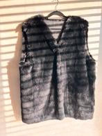 Bodywarmer fake fur, zwart xxl, Kleding | Dames, Verzenden, Zo goed als nieuw, Maat 46/48 (XL) of groter, Zwart