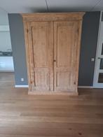 Geloogde eikenhouten kast te koop!, Antiek en Kunst, Antiek | Meubels | Kasten, Ophalen