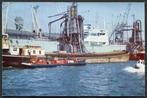 Graanelevator > Reederij Tieleman, Haven van Rotterdam .1963, Verzenden, Gebruikt, Motorboot, Kaart, Foto of Prent