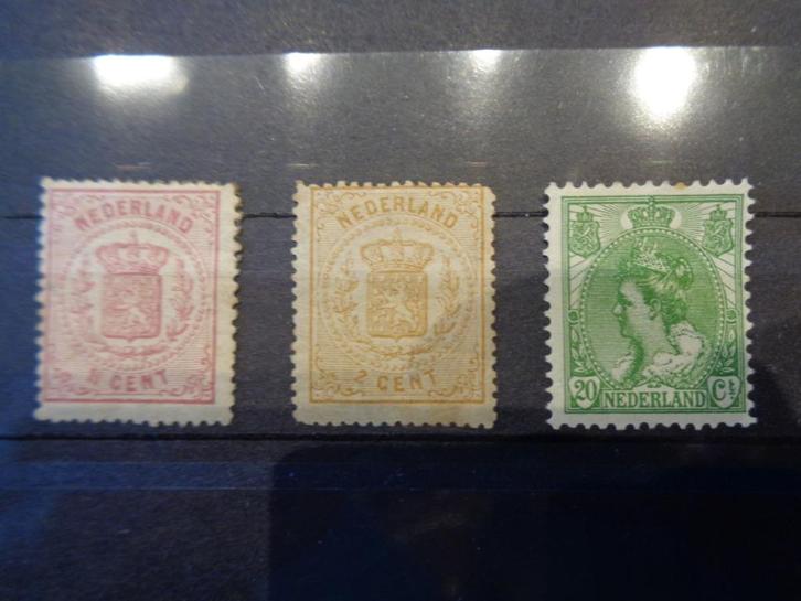 nrs 16, 17 en/of 68 ongebruikt *lees, Postzegels en Munten, Postzegels | Nederland, Postfris, T/m 1940, Verzenden