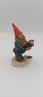 Oudee beeldje David de kabouter met boek gnome Rien gnomesi, Verzamelen, Beelden en Beeldjes, Ophalen of Verzenden, Zo goed als nieuw