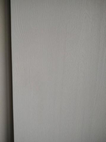 IKEA Pax kast deur wit met hout reliëf, 50x229 cm