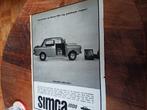 Advertentie van Simca 1000 1964, Ophalen of Verzenden, Zo goed als nieuw, Auto's