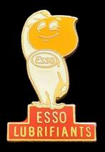 Esso Lubrifiants pin- emaille, Verzamelen, Verzenden, Nieuw, Transport, Button