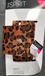 Riem luipaard met portemonnee, Kleding | Dames, Riemen en Ceinturen, Bruin, Tailleriem, Ophalen of Verzenden, 90 tot 100 cm