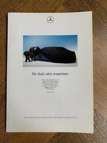 Persboek Mercedes-Benz S-klasse W140 1991 nieuw!