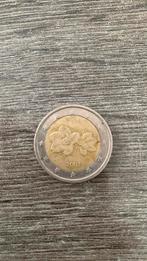 2 euro munt uit 2001 met bloemen, Ophalen
