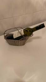 Wijnschenker zilverdraad handwerk jaren 50., Ophalen of Verzenden