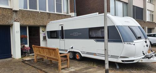 Hobby 620 cl Prestige, Caravans en Kamperen, Caravans, Particulier, tot en met 4, 1500 - 2000 kg, Rondzit, Hobby, 2 aparte bedden
