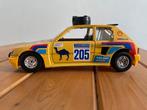 Schaalmodel Peugeot 205 dakar, Ophalen of Verzenden, Auto